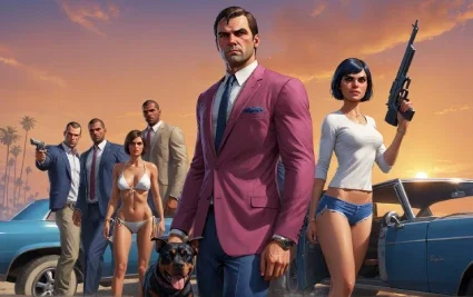GTA V (графика Natural Vision Evolved)